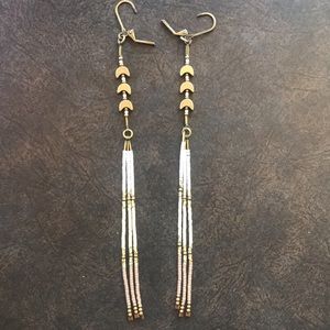 Dancing Willow Boho Festival Beaded Earrings